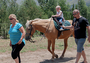 Horse Riding along the Beach